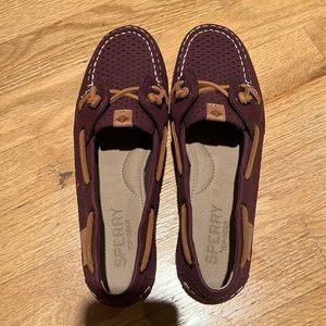 Sperry boat shoes, size 6.5, width: M, Color: grape